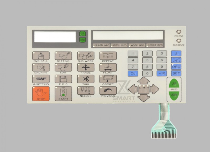 GP-047408 Keypad Film 10003AAT10 tipkovnice tipkovnice membrana SWF T1201