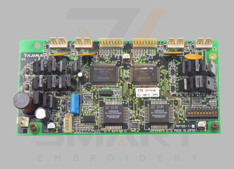 Uporabljena MP 180-1 Elektronska kartica HLV 2.00 za stroj za enkratno vezenje Tajima 0J2700101060 CL6101A60000