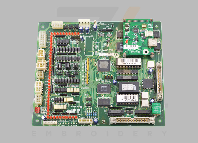 Originalna rabljena Dahao Electronic CPU Board Originalna glavna kartica P/N E866 KITAJSKI STROJ STROJ
