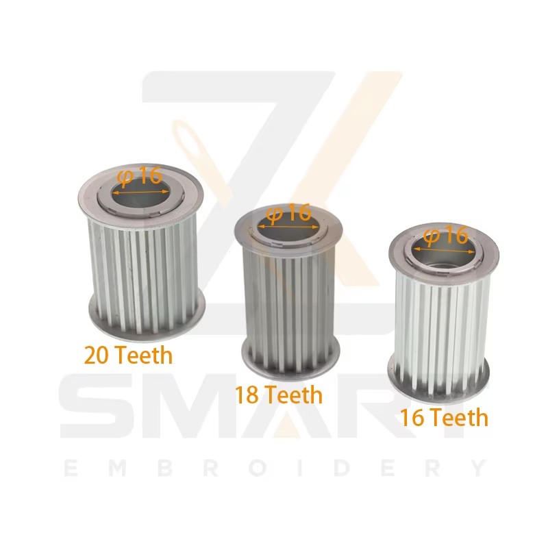 Tajima SWF ščetkanje stroj Pulley S5M 16/18/20 zob 35MM širina 501470050S11 UN110030A000 501470050S10 501470040000