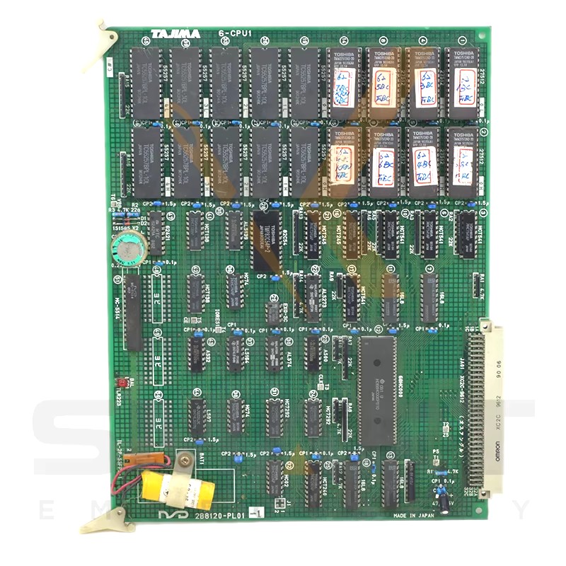 Uporabljeni Tajima plošča 6-CPU1 embroidery strojni deli ETJ-6-CPU1