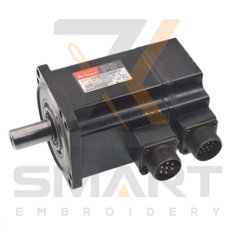 Uporabljeni SWF XY Frame Servo Motor P20B10100DXS0E 1KW HB serije SA stroji za vezenje delov ESWF-P20B10100DXS0E-U