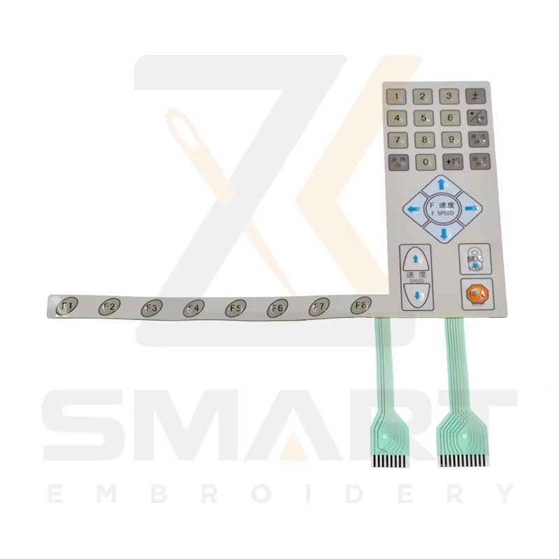 SWF embroidery stroj deli tipkovnico nadzorni plošči membrane tipkovnico za D G