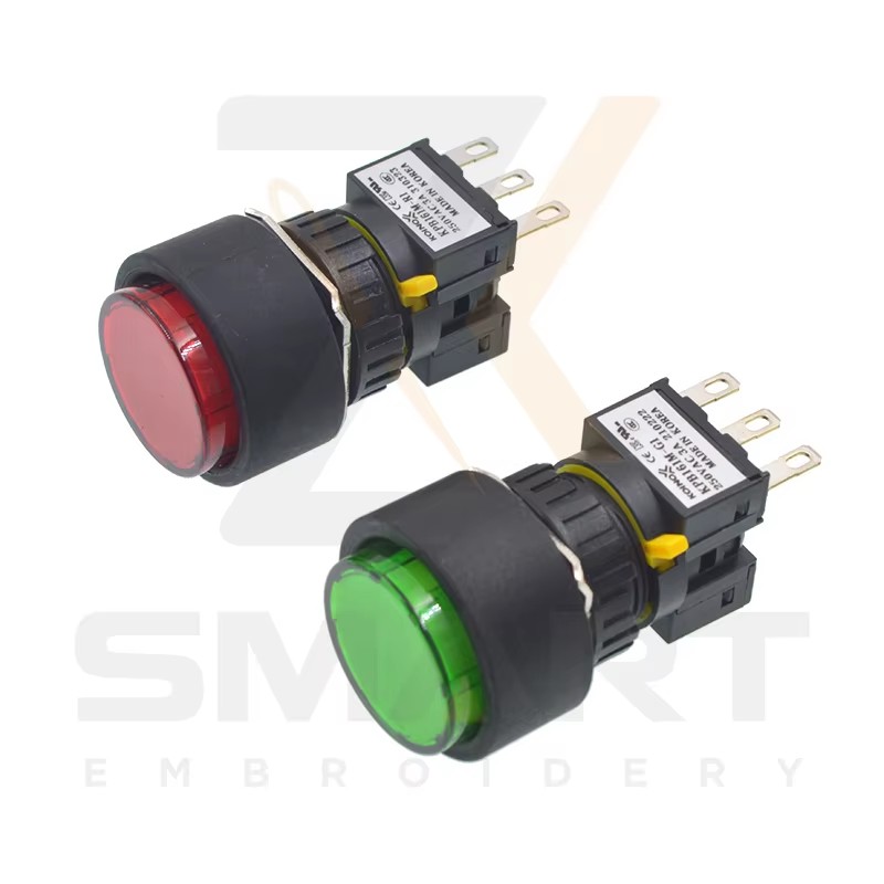 Originalni SWF stroj za vpenjanje gumb stikalo KPB161M-G1 KPB161M-R1