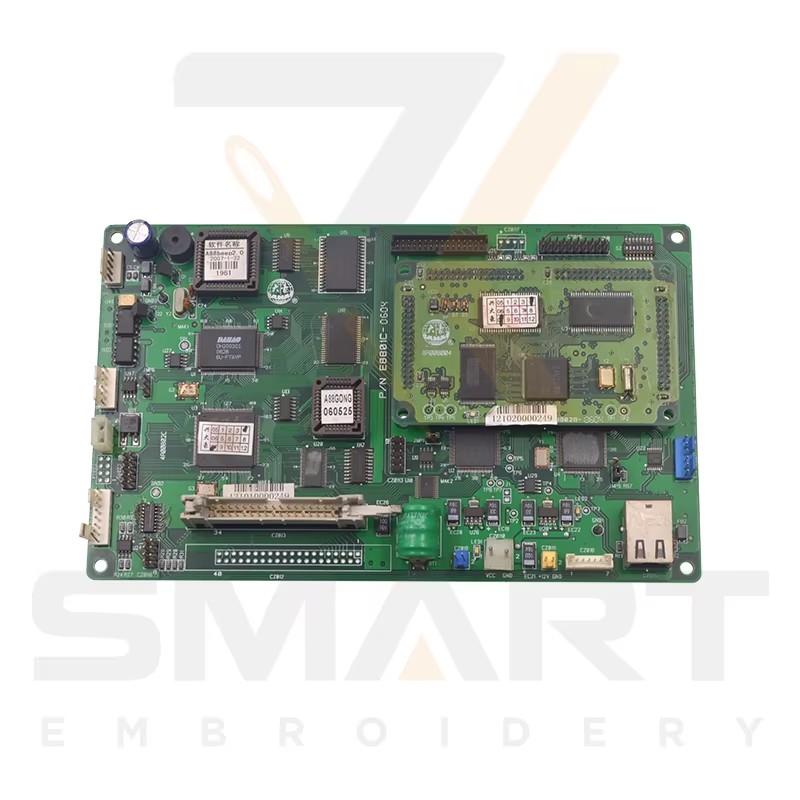 Uporabljena DAHAO E8801 glavna plošča CPU kartica za A68 A88 kitajski stroj za vezenje EDH0101-E8801-U