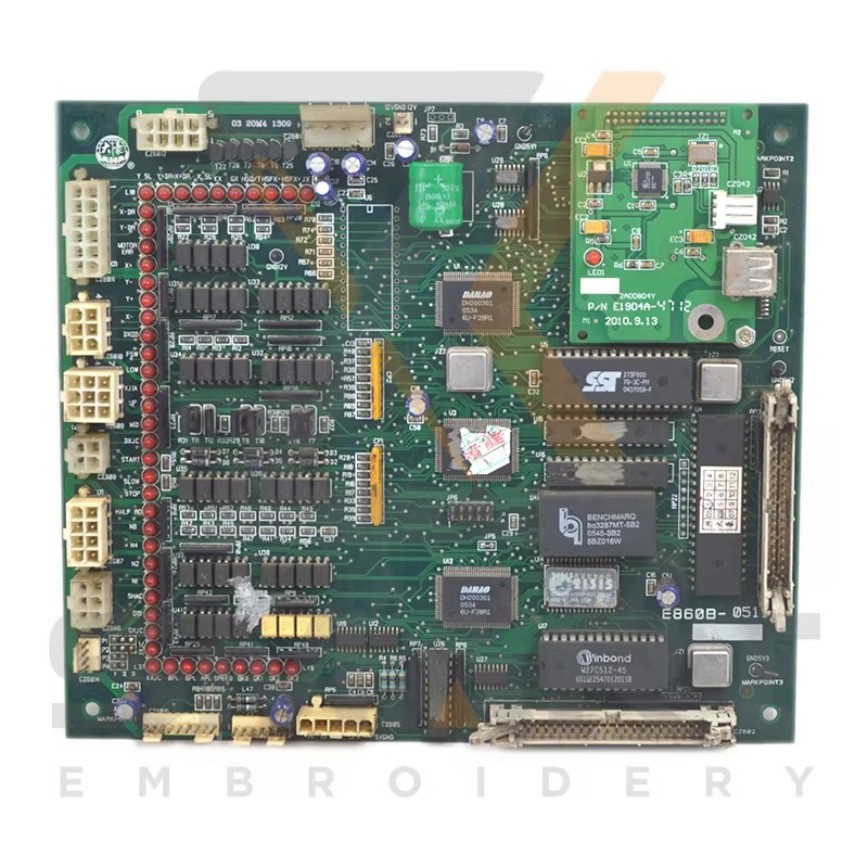 Rabljena DAHAO E860 matična plošča CPU Kitajska embroidery stroj deli EDH0101-E860-U